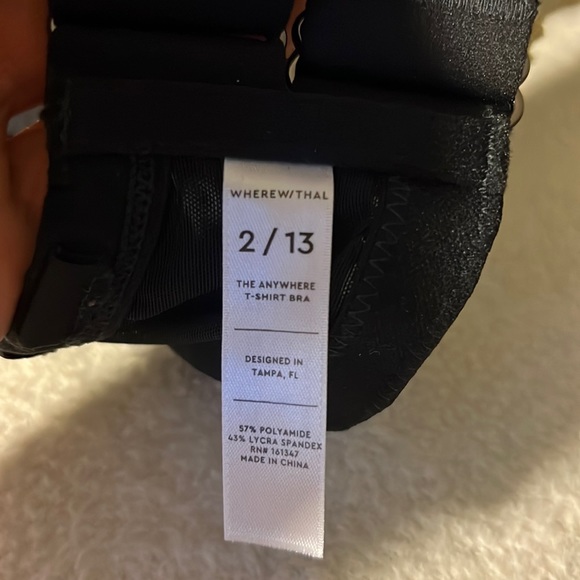 WHEREW/THAL The AnyWhere T-Shirt Bra- New Moon - Picture 14 of 16